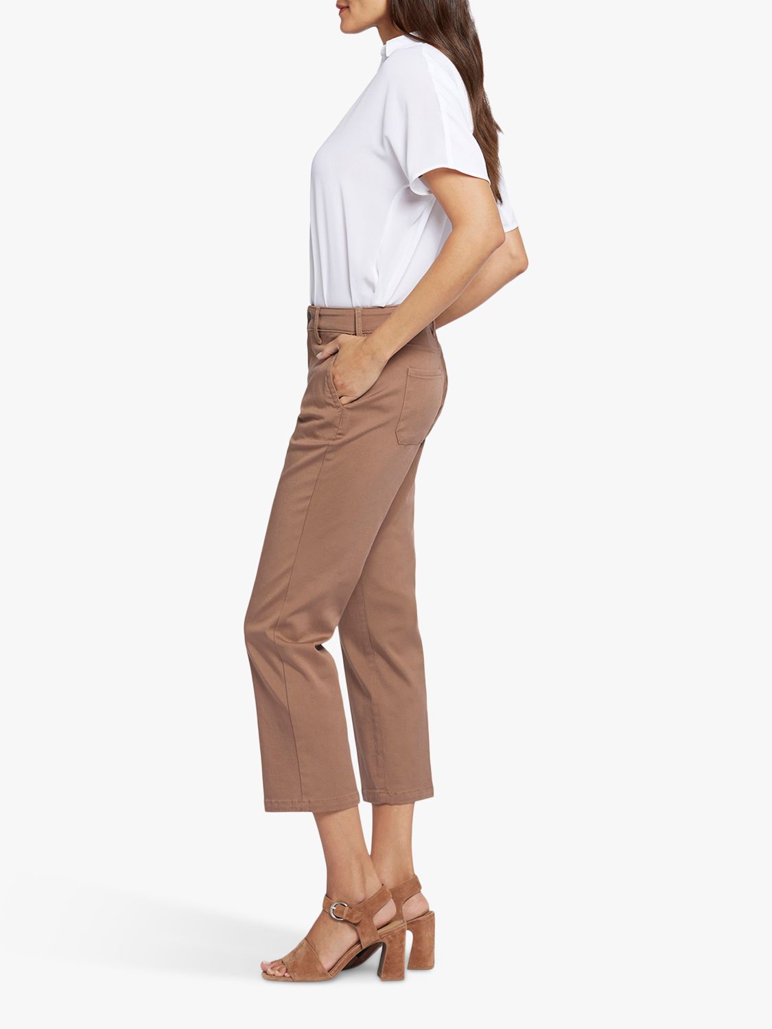 Buy NYDJ Straight Leg Ankle Trousers Online at johnlewis.com