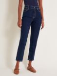 Monsoon Vera Slim Leg Jeans, Denim Blue