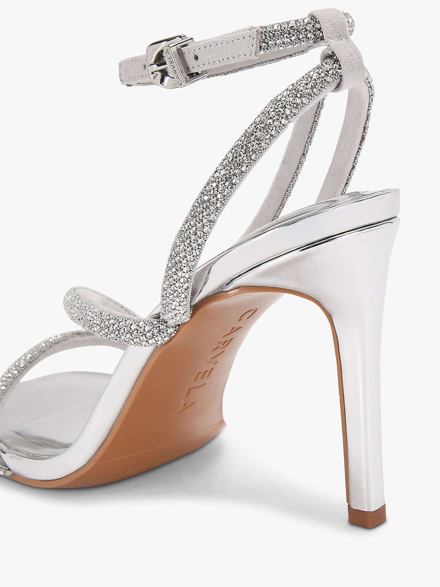 Buy Carvela Paparazzi Diamante Embellished Sandals Online at johnlewis.com