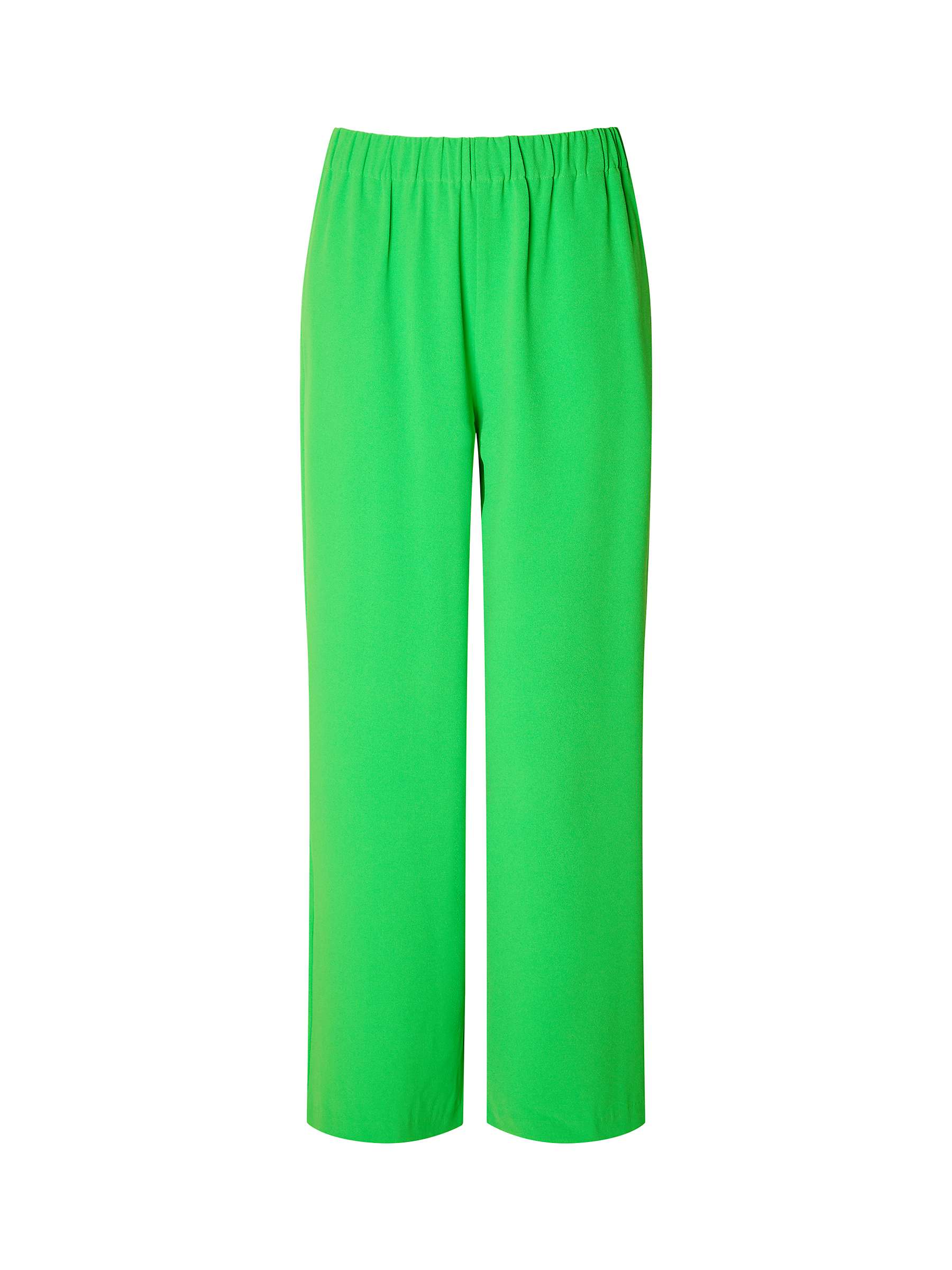 Buy SELECTED FEMME Wide Leg Trousers, Classic Green Online at johnlewis.com
