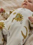 Claude & Co Baby Organic Cotton Blend Daydream Print Onesie, Multi