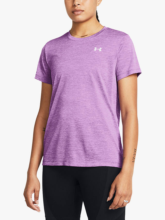 Under Armour Women's Tech Twist T-shirt, Purple