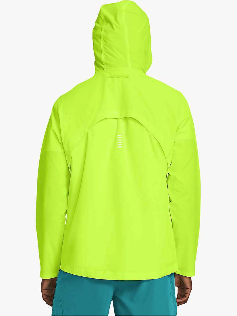 Buy Under Armour Outrun Men's Running Jacket, Yellow Online at johnlewis.com