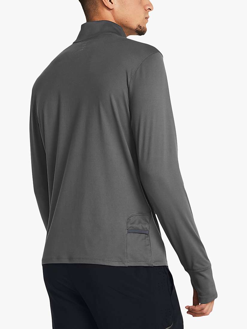 Buy Under Armour Qualifier 1/4 Zip Long Sleeve Gym Top, Rock/Reflective Online at johnlewis.com