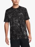 Under Armour Rush T-Shirt, Grey/Multi