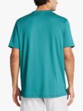 Under Armour Rush Short Sleeve T-Shirt, Circuit Teal