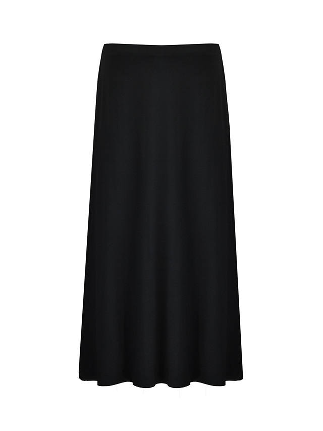 Live Unlimited Curve Jersey Midi Skirt, Black