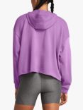 Under Armour Rival Hoodie, Purple/Purple Ace