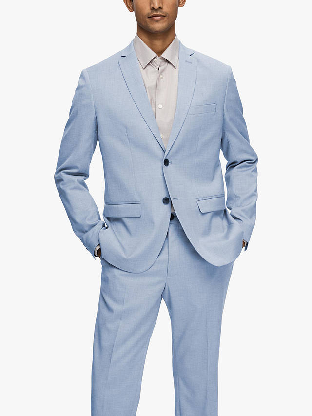 SELECTED HOMME Cedric Slim Fit Suit Jacket, Light Blue