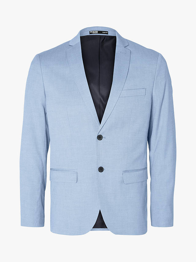 SELECTED HOMME Cedric Slim Fit Suit Jacket, Light Blue
