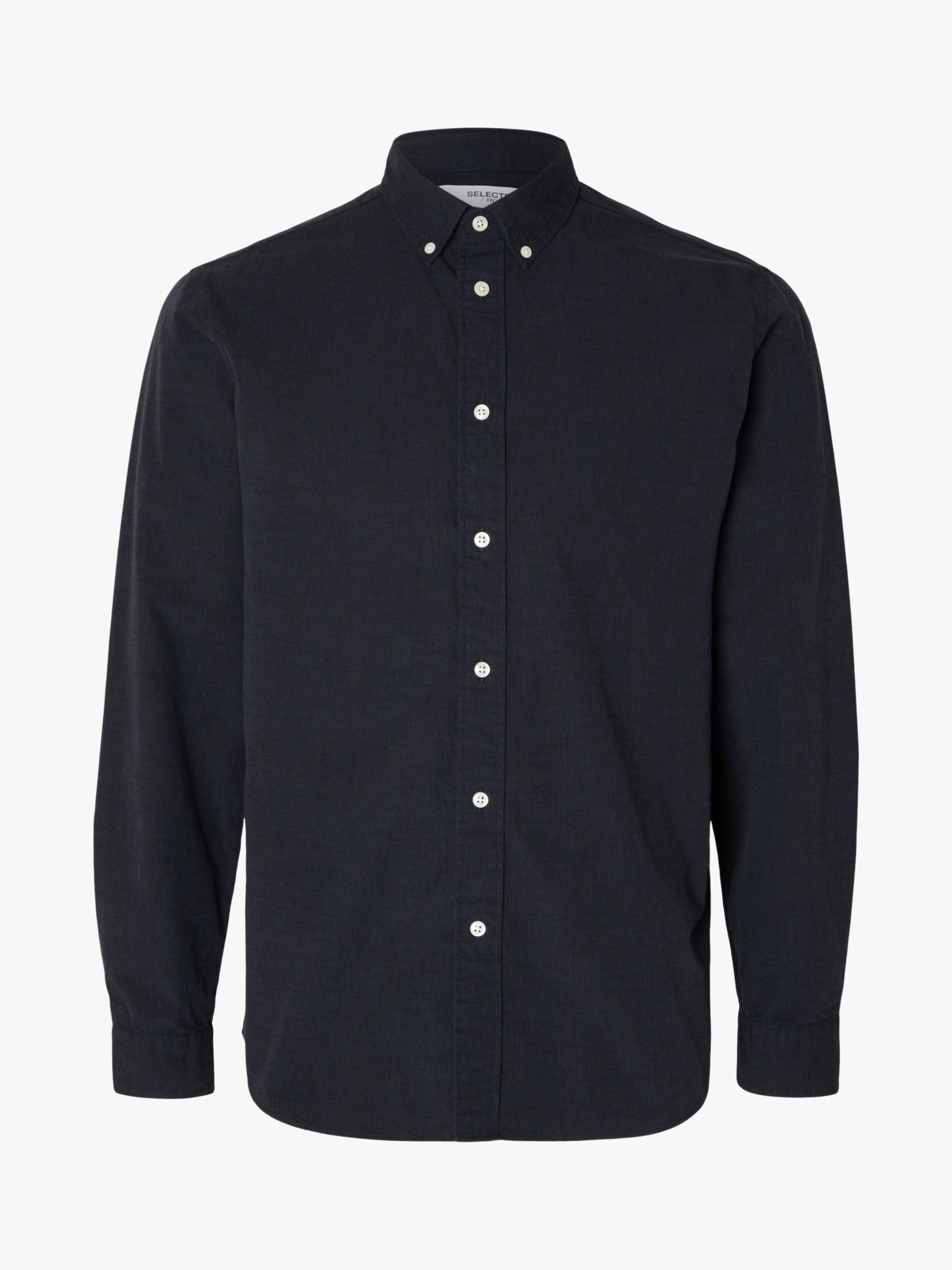 Buy SELECTED HOMME Poplin Long Sleeve Shirt Online at johnlewis.com