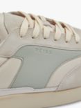 Reiss Emmett Lightweight Colour Block Trainers, Pistachio/Multi