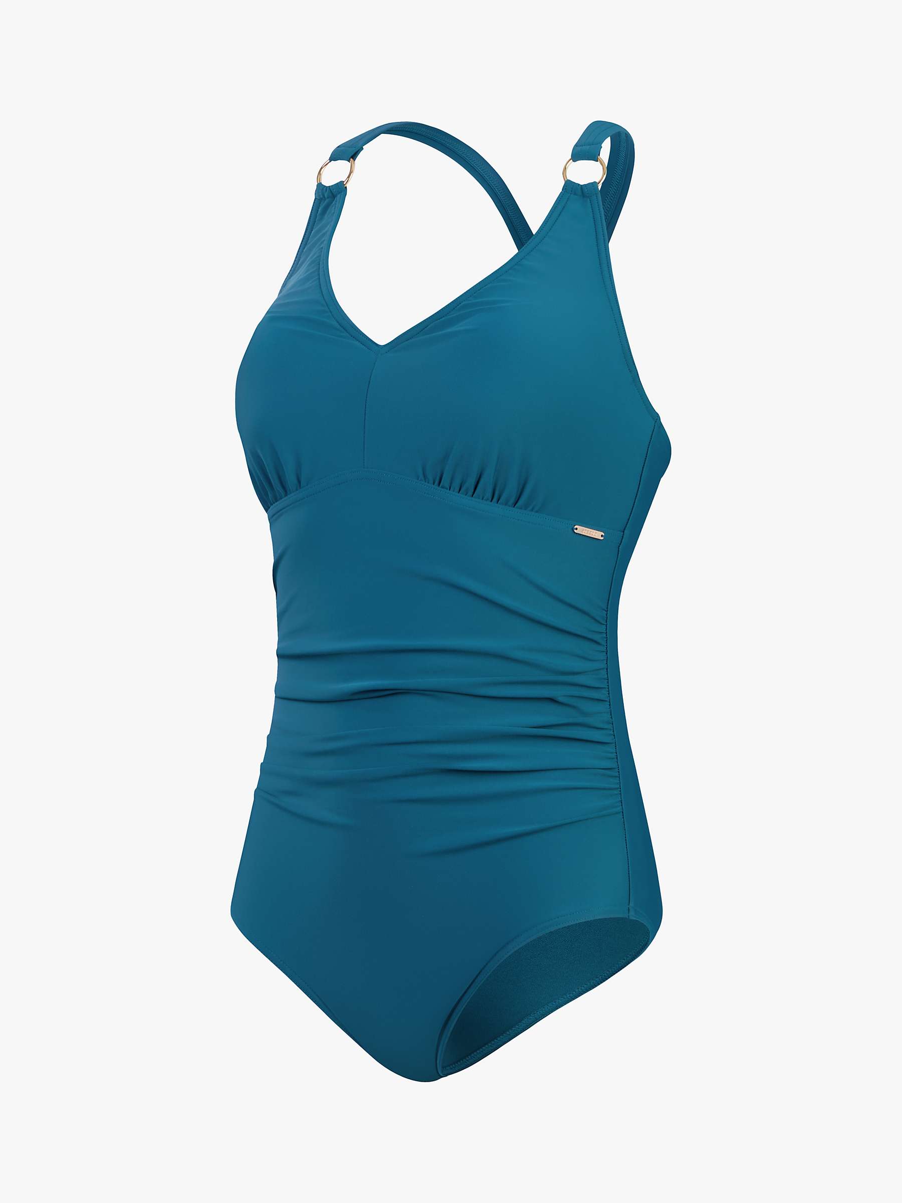Buy Speedo Shaping ContourEclipse Swimsuit, Dark Teal Online at johnlewis.com