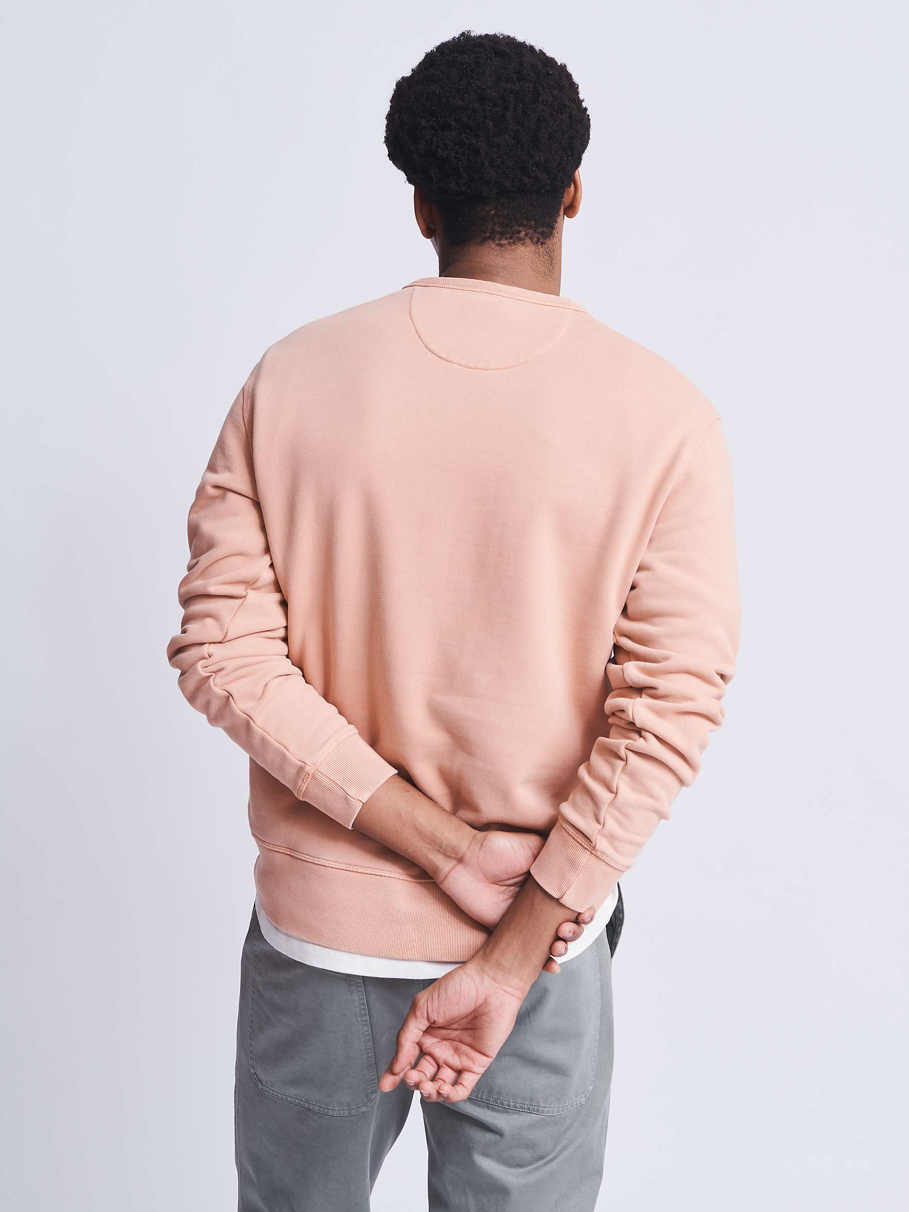 Buy Aubin Vestry Crew Neck Cotton Sweatshirt Online at johnlewis.com