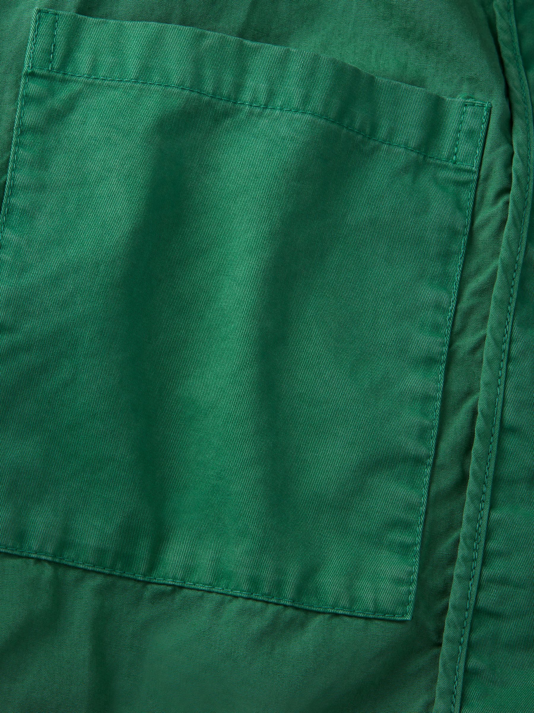 Aubin Stow Cotton Twill Harrington Jacket, Leaf, S