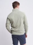 Aubin Provost Half-Zip Sweatshirt, Washed Khaki