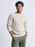 Aubin Martin Ribbed Crew Neck Cotton Jumper