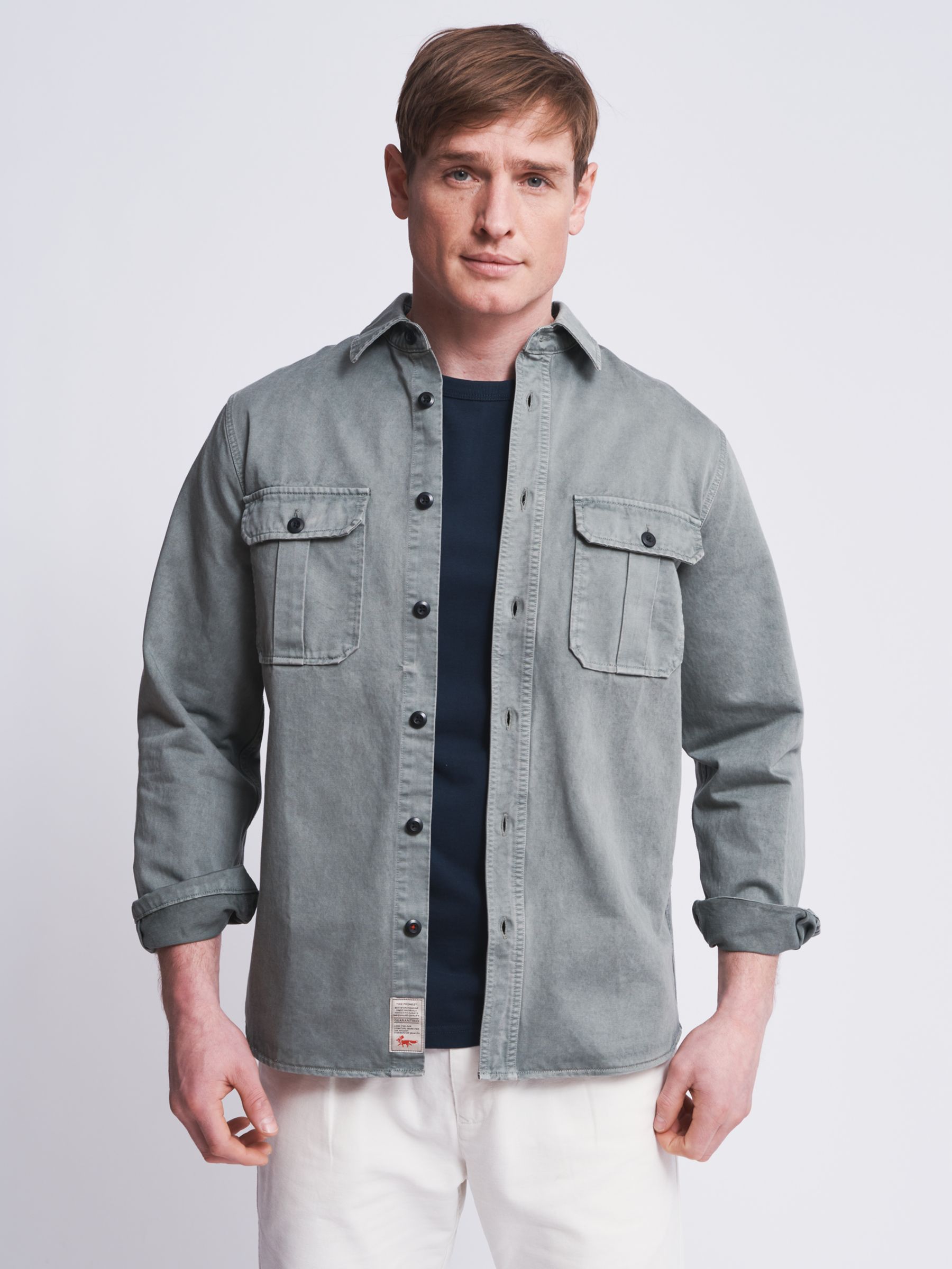 Men's Slim Fit Overshirt | John Lewis & Partners