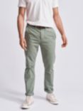 Aubin Melton Chino Trousers, Washed Khaki