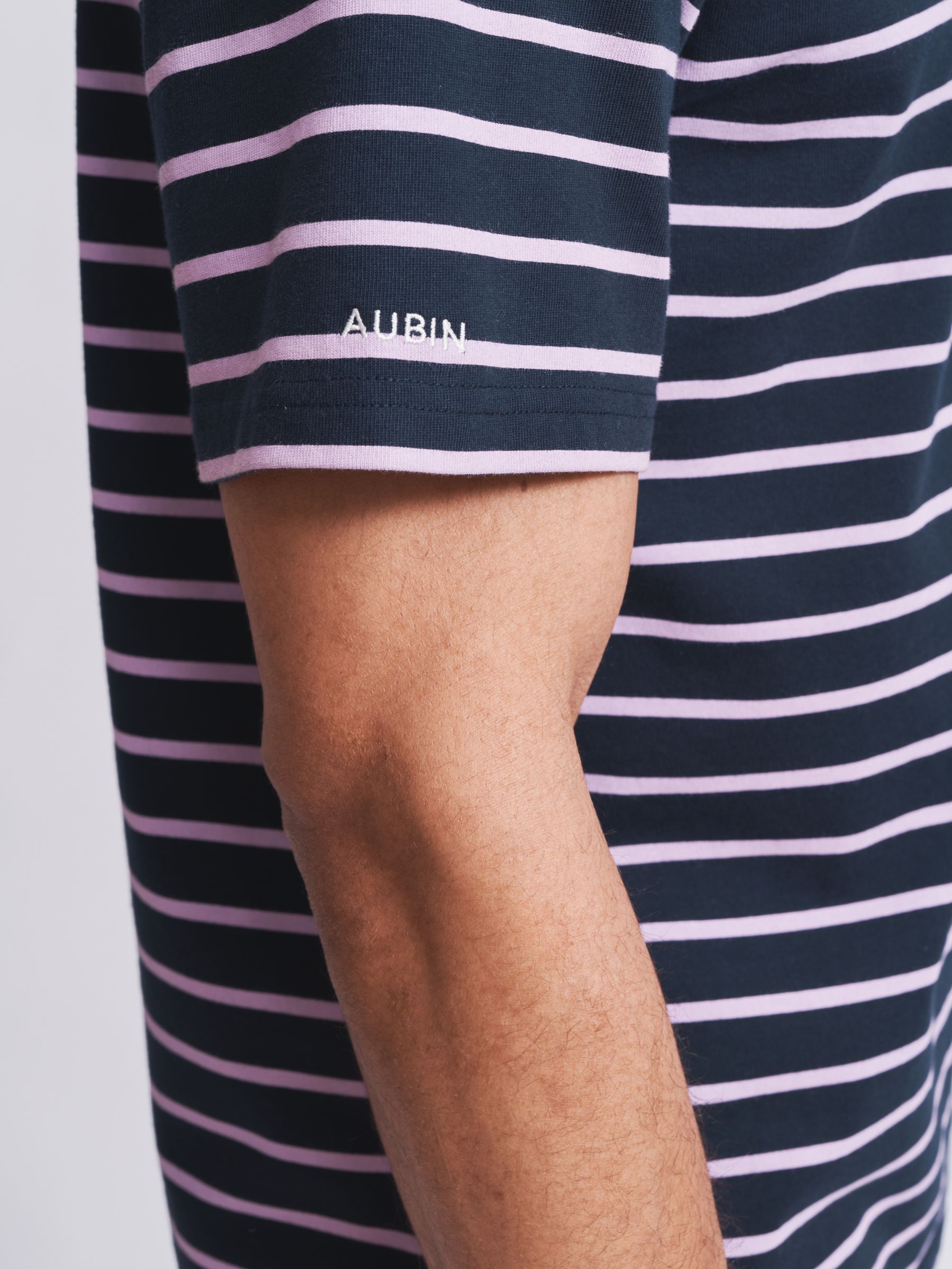 Buy Aubin Santon Relaxed Cotton T-Shirt Online at johnlewis.com