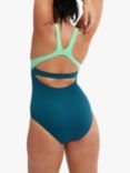 Speedo Flex Band Swimsuit, Green/Multi