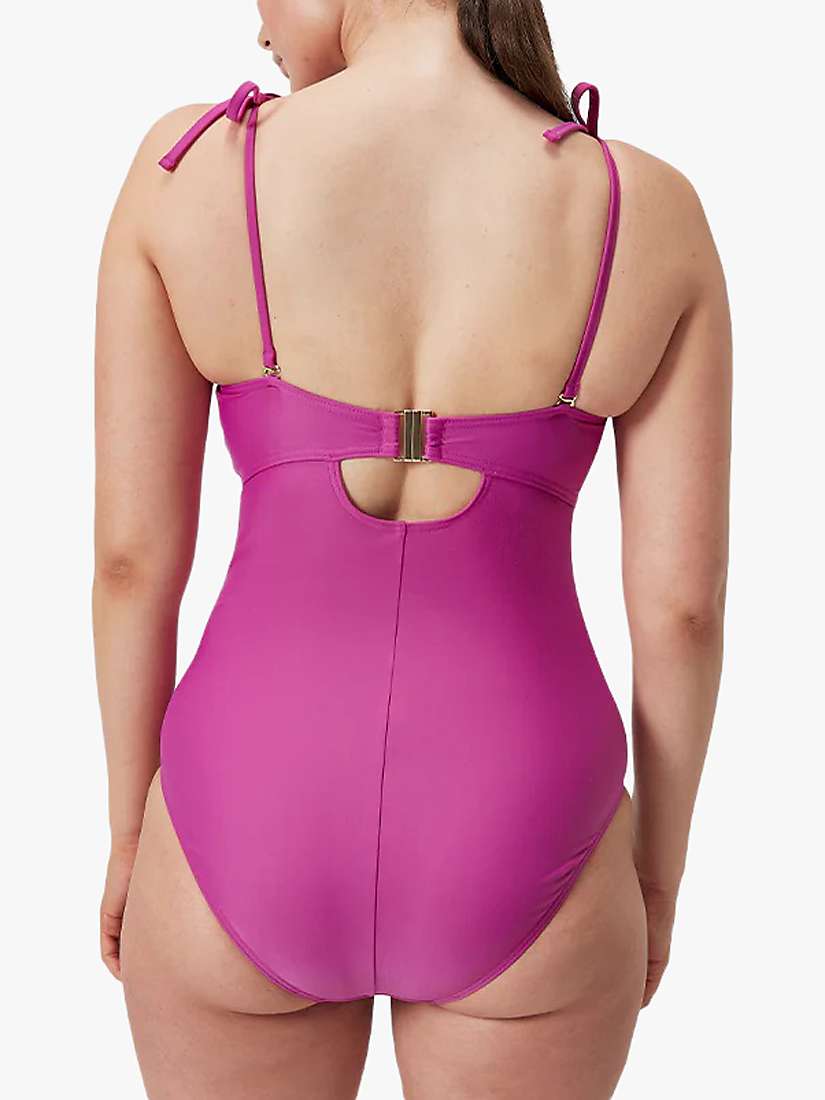 Buy Speedo Shaping Swimsuit, Pink Online at johnlewis.com