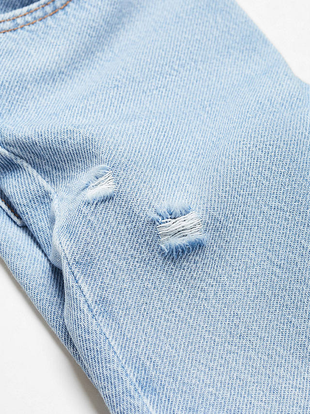 Mango Baby Xavi Regular Fit Jeans, Open Blue