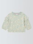 John Lewis Baby Deer Floral Jumper, Multi