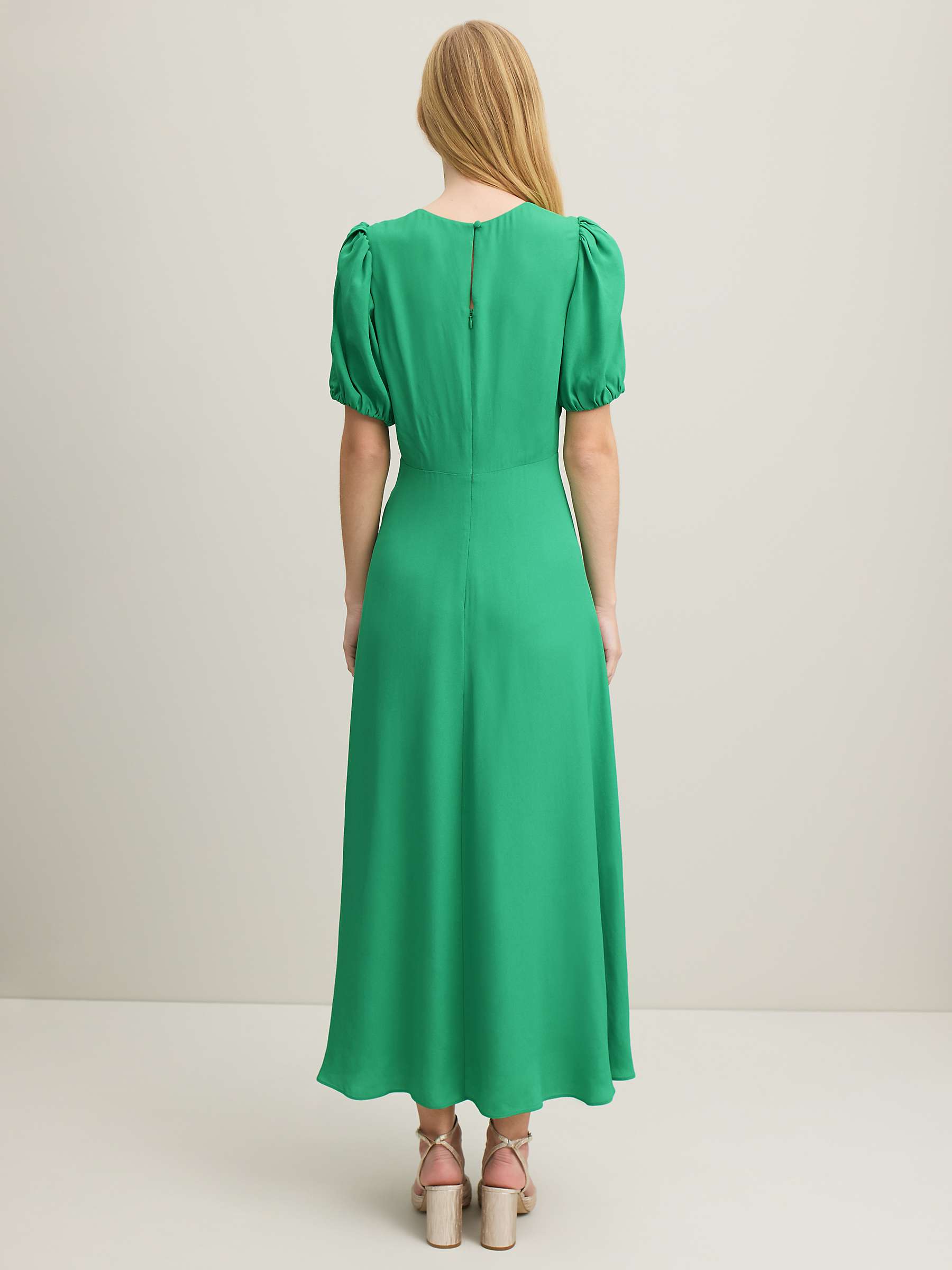 Buy L.K.Bennett Hermia Floaty Maxi Dress, Green Online at johnlewis.com