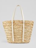 L.K.Bennett Viola Straw Tote Bag