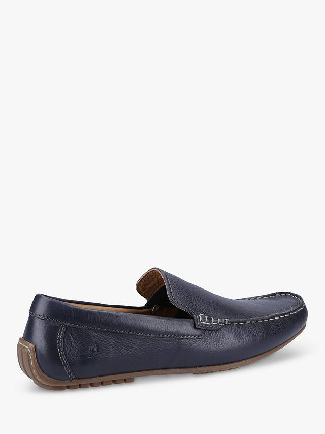 Hush Puppies Ralph Leather Slip On Loafers, Navy