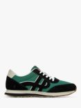Hush Puppies Seventy8 Suede Trainers, Green
