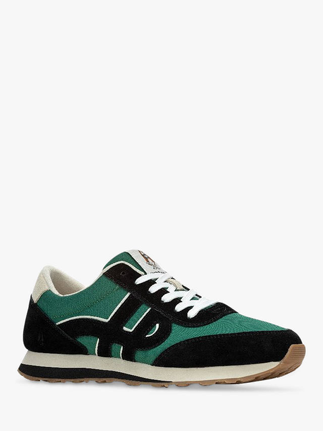 Hush Puppies Seventy8 Suede Trainers, Green