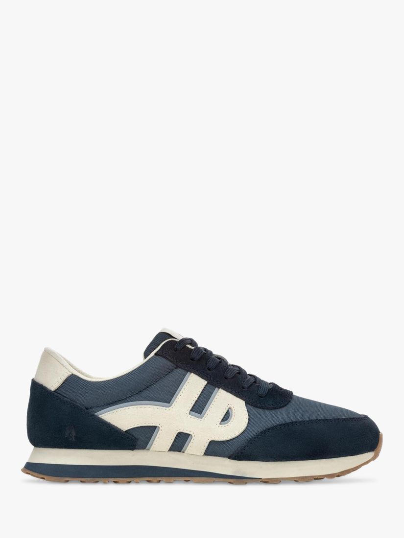 Hush Puppies Seventy8 Suede Trainers, Navy at John Lewis & Partners