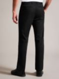 Ted Baker Haydae Slim Fit Textured Chino Trousers, Black