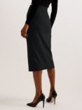 Ted Baker Manabus Tailored Front Split Skirt, Black, Black