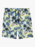 PS Paul Smith Cotton Blend Shorts, Blues, Blues