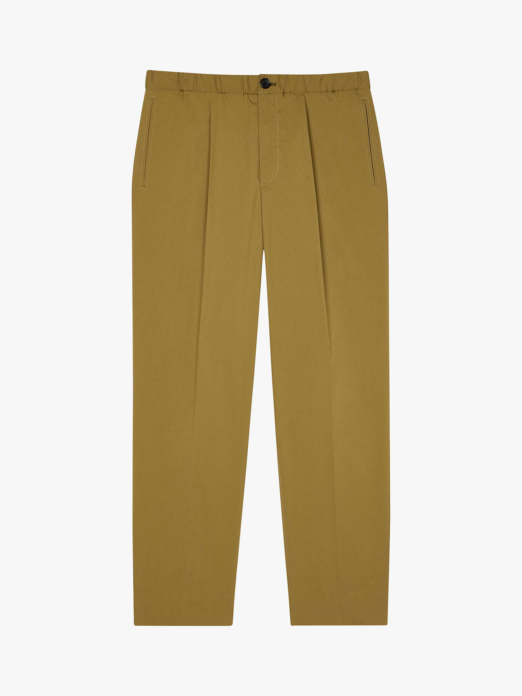 Buy PS Paul Smith Front Pleat Elastic Waist Trousers Online at johnlewis.com