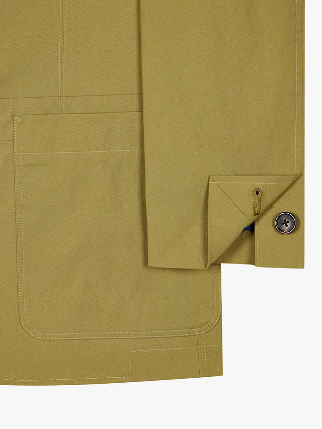 PS Paul Smith Organic Cotton Blend Suit Jacket, Greens