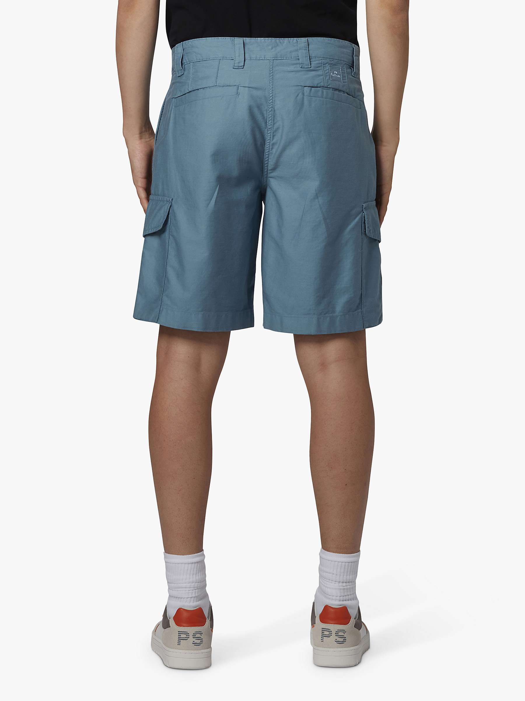 Buy PS Paul Smith Cargo Shorts, Blue Online at johnlewis.com