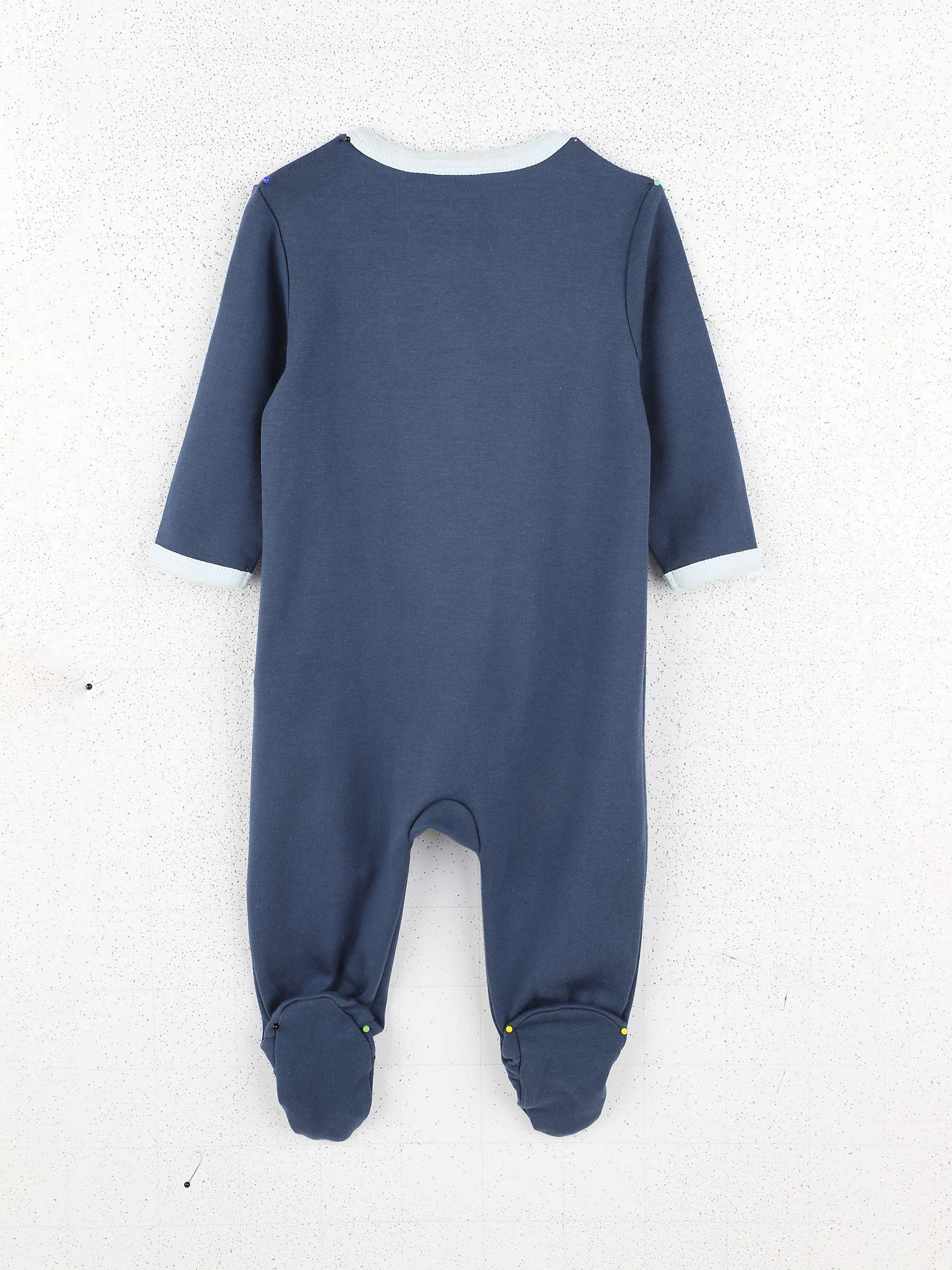 Buy Timberland Baby Logo Pyjama Set, Navy/White Online at johnlewis.com