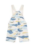 Timberland Baby Logo Wave Print French Terry Dungarees, Multi