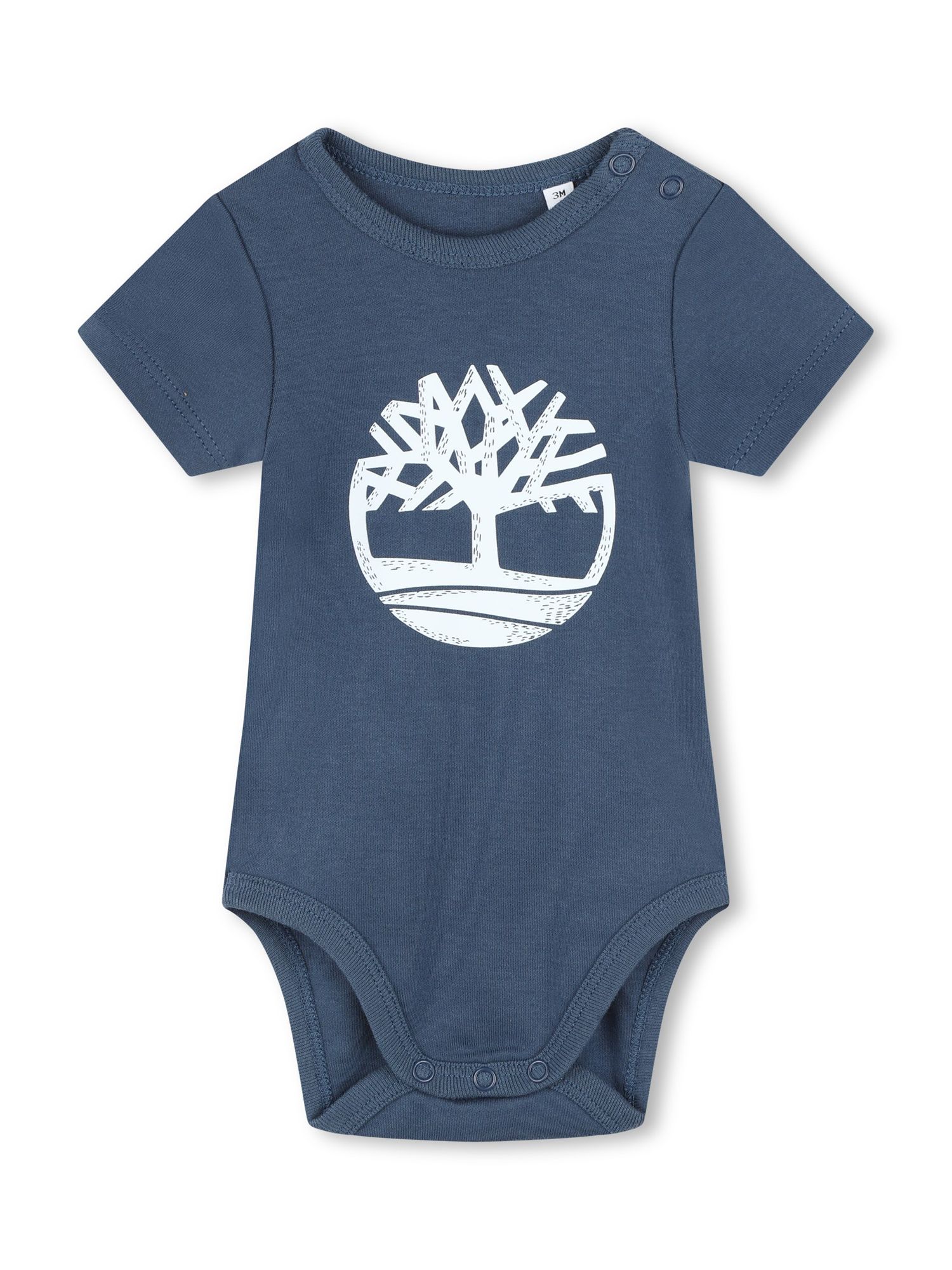 Buy Timberland Baby Logo & Abstract Print Bodysuits, Pack Of 2, Blue/Multi Online at johnlewis.com