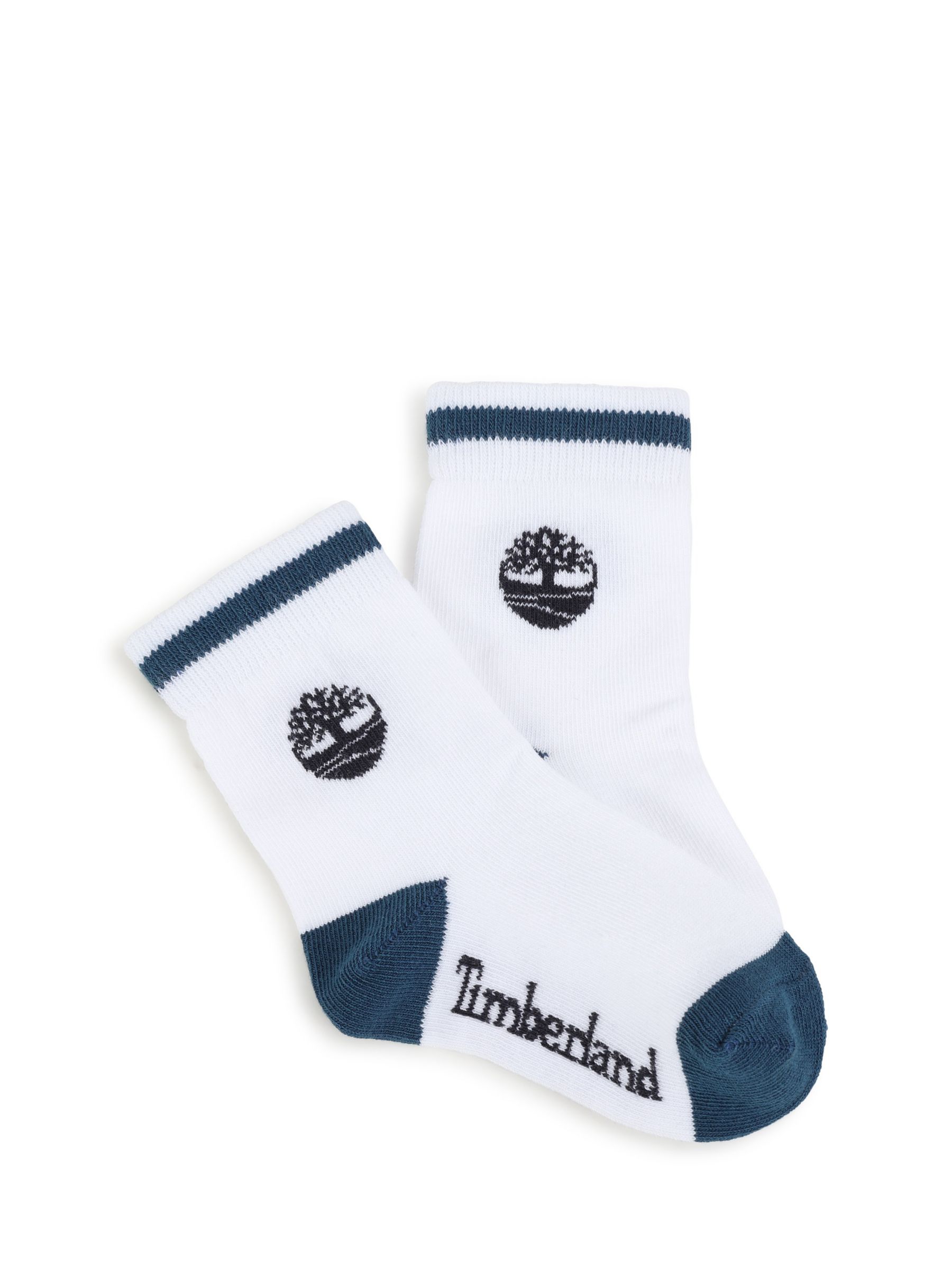 Timberland Baby Logo Socks, Pack Of 3, Multi, 4-5 years