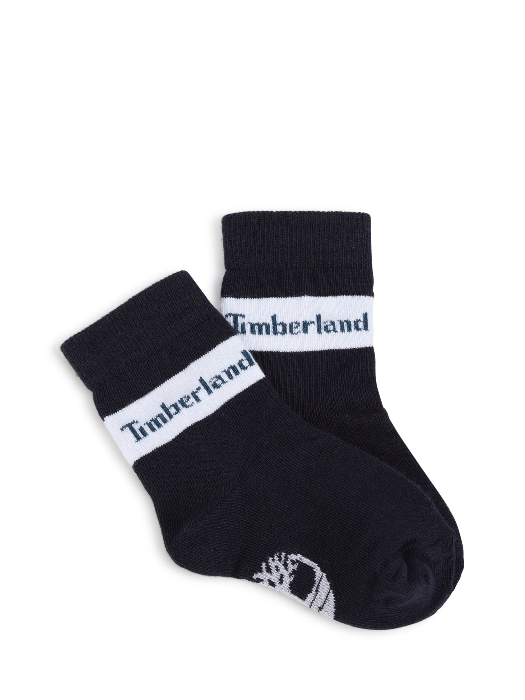 Timberland Baby Logo Socks, Pack Of 3, Multi, 4-5 years