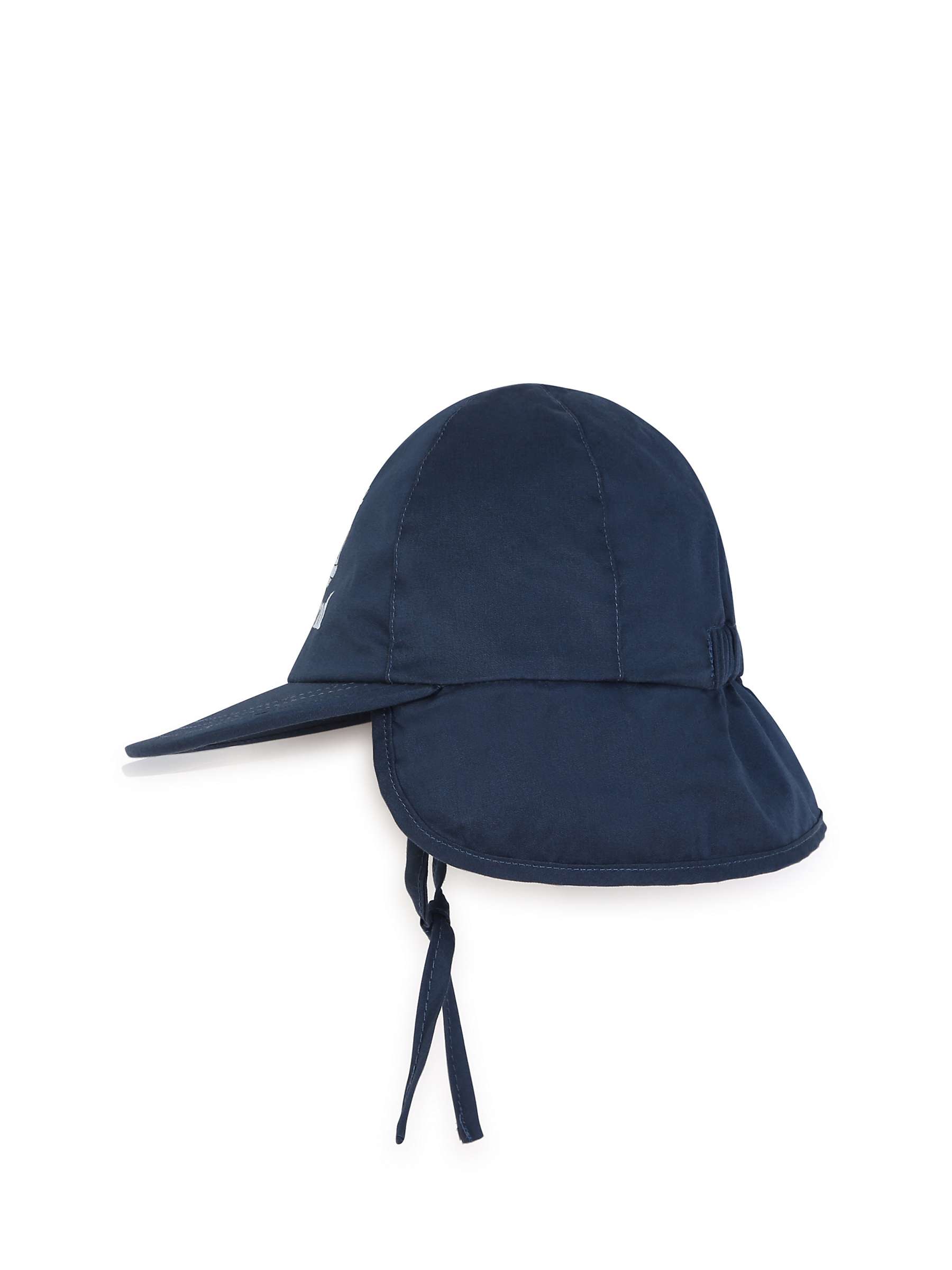 Buy Timberland Baby Logo Neck Protection Cap, Navy/Multi Online at johnlewis.com