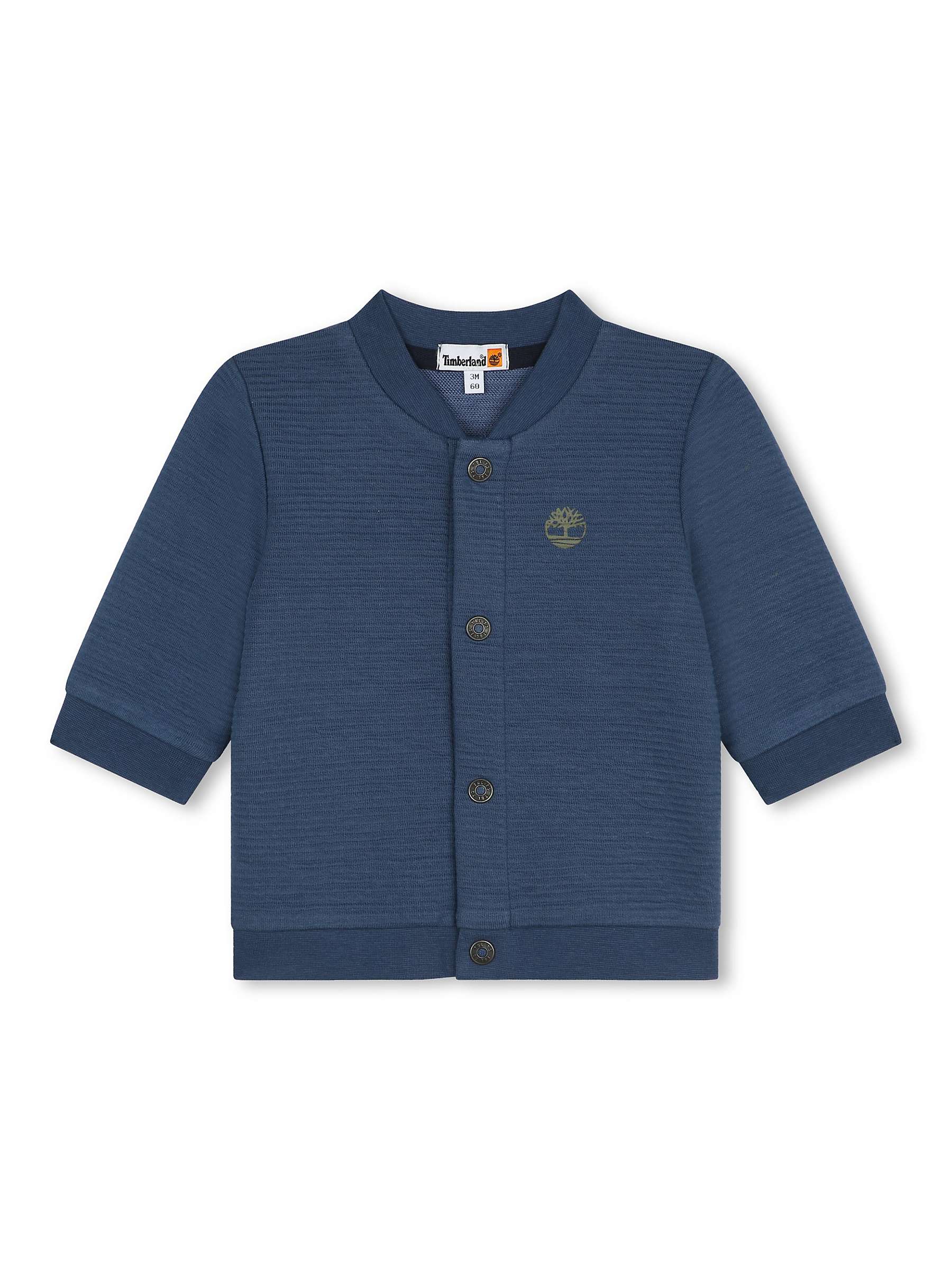 Buy Timberland Baby Travel With Your Friends, Jacket, Shorts & T-Shirt Set, Blue/Multi Online at johnlewis.com