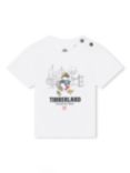 Timberland Baby Follow The Trees Logo T-Shirt, White