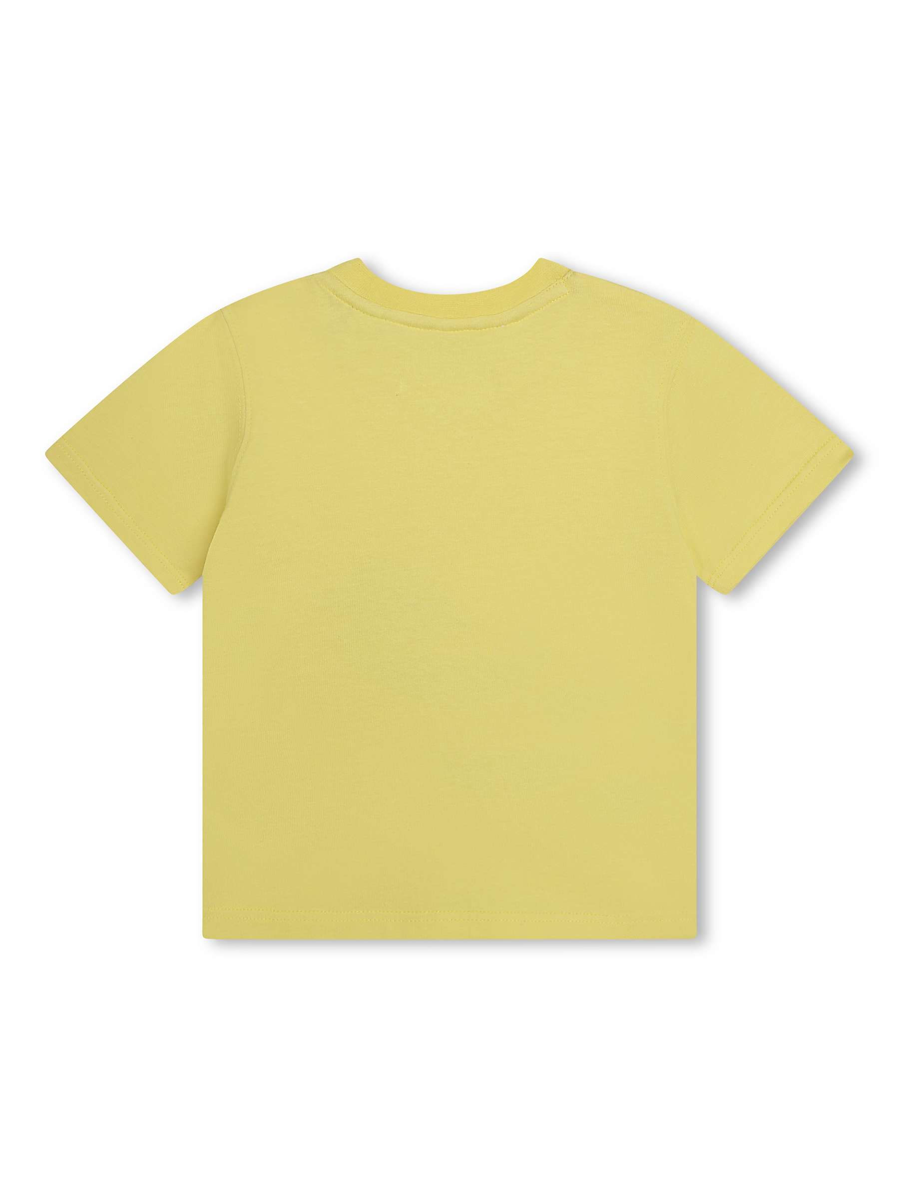 Buy Timberland Baby Let's Have Fun Logo T-Shirt, Yellow Online at johnlewis.com