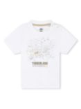 Timberland Baby Go For The Adventure Logo T-Shirt, White